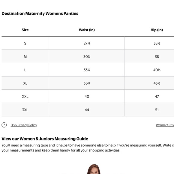 Destination Maternity Seamless Foldover Bikini‎ Panty, 3-Pack, Size Large NEW - Picture 7 of 7